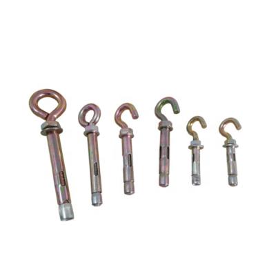 China ANSI DIN Carbon Steel Steel Hook Eye Type Sleeve Anchor Sleeve Bolt Type Anchor for sale