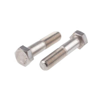 China Stainless Steel Hexagon Bolts SS DIN 933 Stainless Steel Hex Bolts for sale