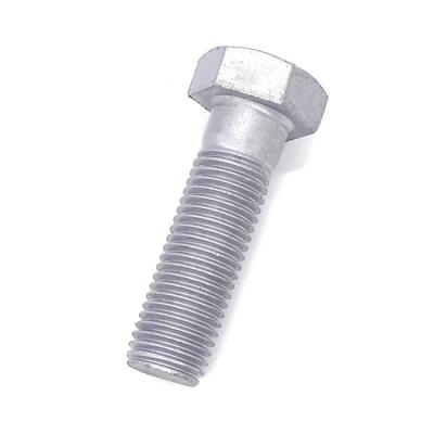 China Gerenally Industry Factory Supply Hexagon Head Bolt Hot Dip Galvanized Bolts And Nuts With ISO, DIN, BS Standards for sale