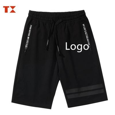 China Custom Wholesale Sustainable Fitness Sweat Tracker Men's Casual Cotton Sport Shorts for sale