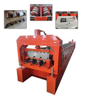 China Hotels Highway Guardrail Roll Forming Machine W Beam 2 Wave 3 Wave Fence Expressway Cold Making Machine for sale