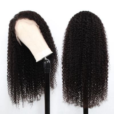 China Jerry Curl Original Raw Human Hair Wigs For Color Women Curly Wave Pre Plucked Hairline Lace Front Wig for sale