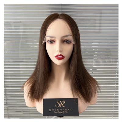 China Wholesale Price Natural Top Quality Human Hair Factory European Sheenreal Kosher Wave Wigs for sale