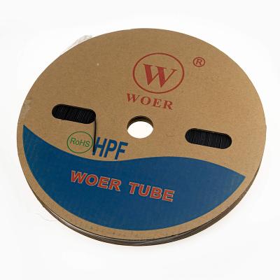 China LOW VOLTAGE WWC 600V 125 VW 1 Tubing ID 1mm 4mm 6mm 10mm 100mm 300mm Heat Shrink Tube for sale