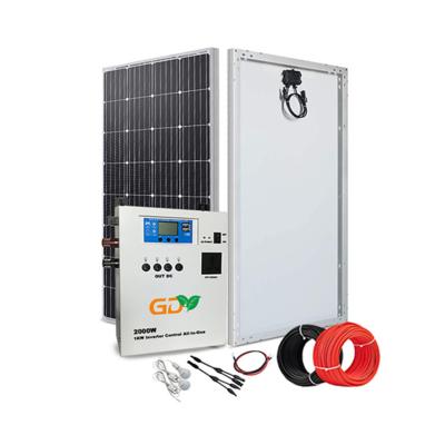 China Donghui On-Grid 1000w Solar Panel 1kw Home High Quality Fully Equipped for sale