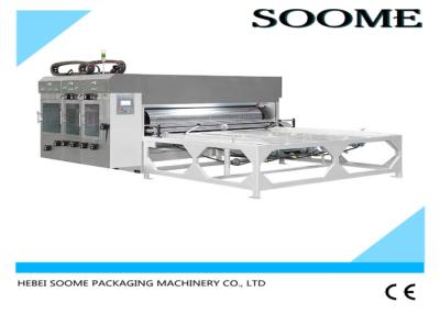 China Water Based Printing Slotting Die Cutting Machine Semi Auto Flexo Die Cutter for sale