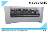 China Blade Electric Adjusted Type Slitting Scorering Machine For Corrugated Paperboard for sale