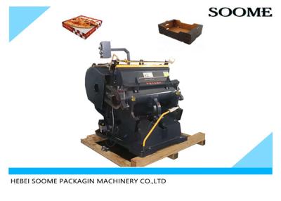 China ML750 Pizza Corrugated Box Slotting Creasing Die Cutting Machine for sale