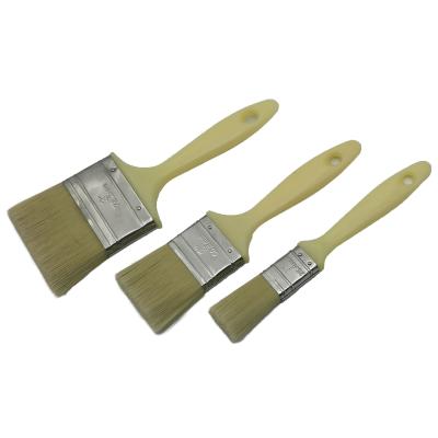 China Wholesale plastic handle paint brush and different size paint brush set for sale