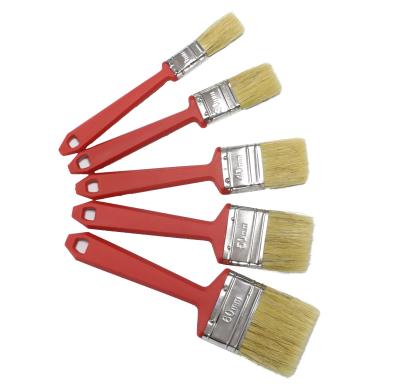 China Wholesale Cheap Plastic Stainless Steel Manufacturers Handle Brush Wall Paint Brush for sale