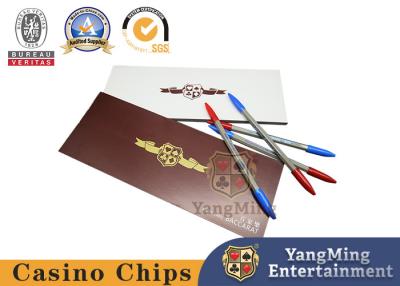 Cina Carta di registrazione personalizzabile del gioco della Tabella del casinò dei sistemi di gioco del baccarat in vendita