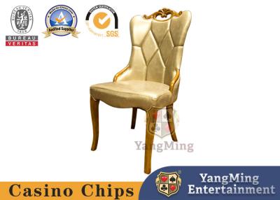 China Premium Hotel Casino Poker Table Oak Dining Chair Game Custom Design Club Oak Dining Chair for sale