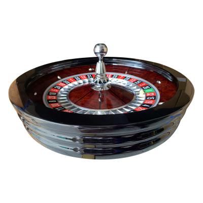 China 82cm Solid Wood Manual Roulette Casino Poker Table Game for sale