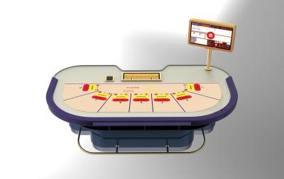 China Customized RFID Poker Chip Gambling Table Baccarat Casino System Poker Game for sale