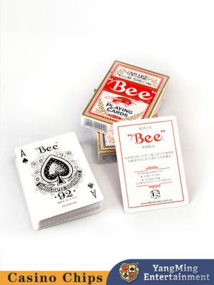 China Original Imported Authentic Bee Poker Cards Poker Table Table Games Table Playing Cards for sale