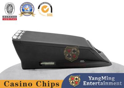 China Electric Control Casino Card Shoe Built - In High Speed Recognition Sensor for sale