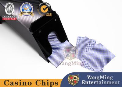 China Texas Black Jack Juego de mesa Juego de 8 pares Black Standard Juego de cartas distribuidor en venta