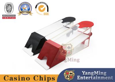 China Professional 8 Decks Playing Card Shoes For Blackjack Poker Casino Table Cards Shuffler for sale