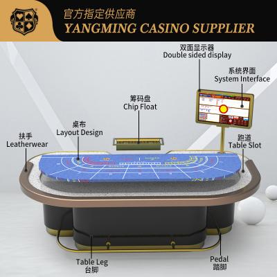 Κίνα Νέα Προϊόντα Προσαρμοσμένο Bar Protector Baccarat Table Entertainment Leisure Club Poker Game Table Table Πίνακα παιχνιδιών προς πώληση