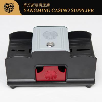 Κίνα Newly Launched 2 Deck Automatic Poker Shuffling Machine Casino Baccarat Recreational Poker Shuffling Machine προς πώληση