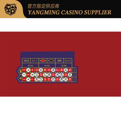 China International Roulette Waterproof Tablecloth Casino Club Casual Entertainment Poker Table Tablecloths en venta