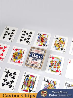 China Waterproof PVC Playing Card Casino Poker Club Dedicated Customized Logo for sale