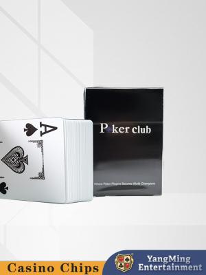 China Club Gambling Barcode Plastic Coated Playing Cards For Entertainment for sale