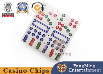 China International Gambling Table Paijiu No. 20 Abrasion Resistant Melamine Domino Pai Gow With Dice for sale