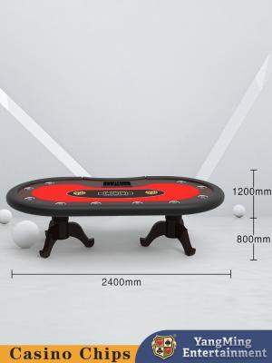 China Texas Holdem Poker Table de alta densidad, tabla del póker del estilo del casino con suave al tacto en venta