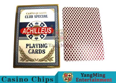 Cina Corea import / Casino Poker Dedicato Black Core Paper Poker Playing Cards in vendita