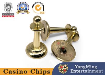 China Columnas ganadoras de la ruleta dorada Casino Baccarat Texas Hold'em Poker Accesorios de juego en venta