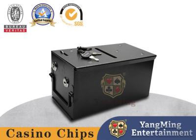 China Caixa de dinheiro de moedas de ferro, tanque de água para instalar mesa de poker com fechadura à venda