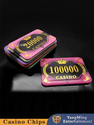 Κίνα Factory Personalized Custom Poker Violet Anti-Fake Chips Casino Poker Table Game Table Chips προς πώληση