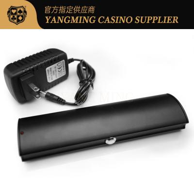 Chine Vente à chaud Black Wireless Rechargeable Jeux de cartes à jouer Chips UV vérificateur pour les jeux de divertissement de casino club à vendre