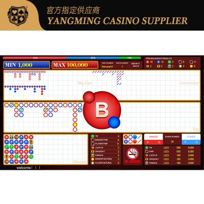 China Casino Poker Tisch Live Baccarat Lucky Six System Software anpassbar zu verkaufen