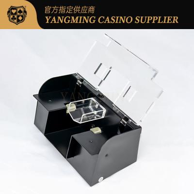 China Todos los Black Card Shuffler 2 juegos de Texas Hold'Em con motor automático en venta