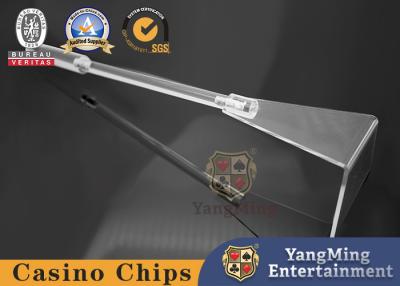 Cina Nuovo progetti gli accessori per il cliente trasparenti della Tabella del poker del casinò di Clay Round Chip Rake For delle carte da gioco di stile in vendita