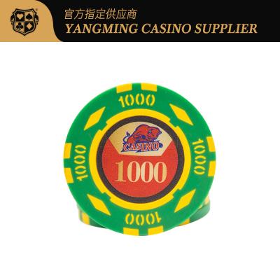 China Caso de Texas Poker Chip Set/11.5g Clay Casino Chip With Aluminum en venta