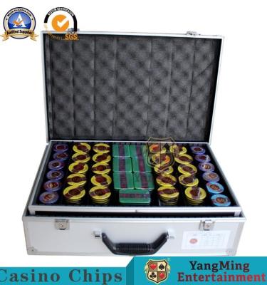 China 300-760PCS Aluminum Casino Poker Chip Case Aluminum RFID Chips Carrier Jetton Box for sale