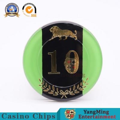 China Largo lea el ABS Chips Set 780pcs de Chips Gambling Iron Sticker del casino de la distancia 13,56 RFID en venta