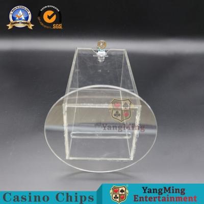 China Gambling VIP Club Playing Card Tray Holder For 8 Decks Round Bottom for sale