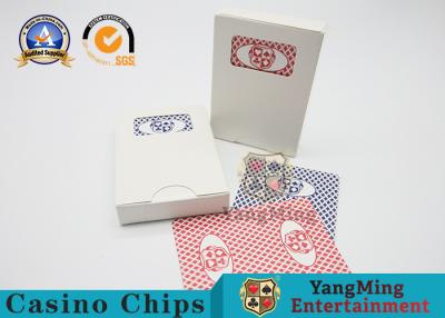 China 88*63MM Casino Playing Cards for sale