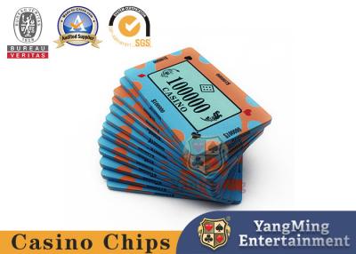 China Texas Hold'em Poker Códigos de cerámica personalizados Club de casino Chips de mesa de juego de póquer casuales en venta