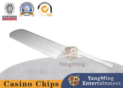 China Industrial-Grade Ivory Handle Poker Card Chips Coin Gaming Table Table Free Card Free Chip Shovel for sale