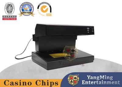 China Classic Black Plastic UV Purple Light Poker Chip Code Check Lamp Banknote Money Detector for sale