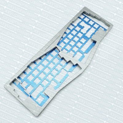 China Custom Aluminum Mechanical Parts CNC Aluminum 6061 Keyboard Plates Matel CNC Milling Keycaps for sale