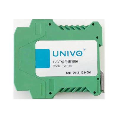 China UNIVO ULVC1000Y LVDT RVDT Half Bridge Differential Transmitter Signal Conversion Rail Displacement Sensor Signal Conditioner for sale