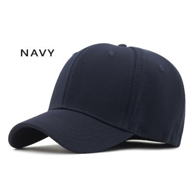 China COMMON Wholesale Unisex Adjustable Polyester Customized 6 Panel Single Fitted Baseball Cap Hats With Embroidery Custom Logo for sale