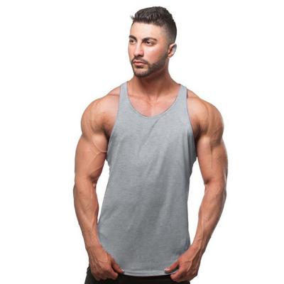 China Wholesale QUICK DRY Cotton Mens Tank Tops Empty Solid Tank Tops for sale