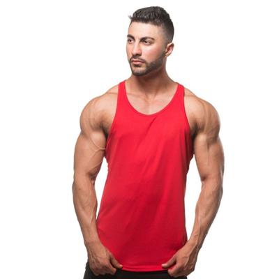 China Wholesale High Quality Men QUICK DRY Bodybuilding Singlet Gym Tank Tops for sale